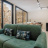 Area living cucina e con divano letto